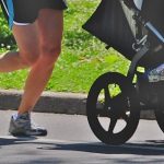 How to fold a Bob stroller