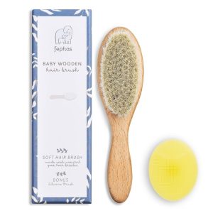 Excellent Eco-Friendly Option: Fephas Wooden Baby Goat Hairbrush
Score 9.4 OUT OF 10
