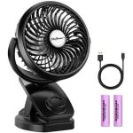 SkyGenius Battery Operated Clip-On Fan