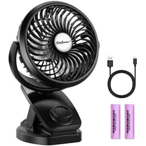 SkyGenius Battery Operated Clip-On Fan