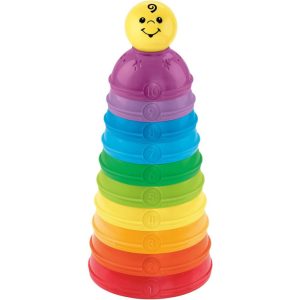 Fisher-Price Brilliant Basics Stack & Roll Cups