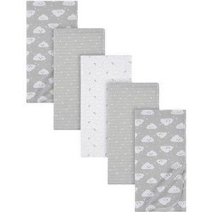 Gerber Newborn Infant Baby Toddler Nursery 100% Cotton Flannel Receiving Swaddle Blanket