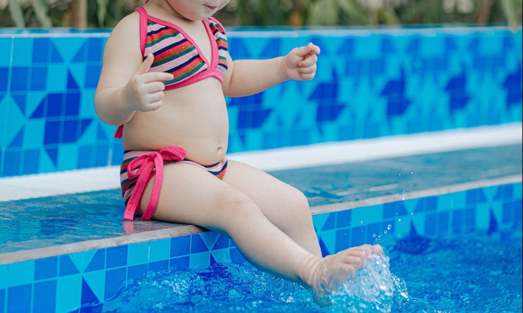When can baby go in chlorine pool