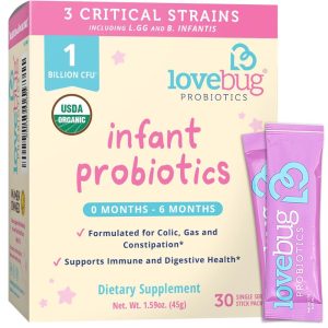 Lovebug Tiny Tummies Probiotic: Supporting Infant Digestive Health