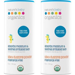 Nature's Baby Organics Silky Dusting Powder