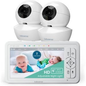 Babysense 5” HD Split-Screen Monitor
