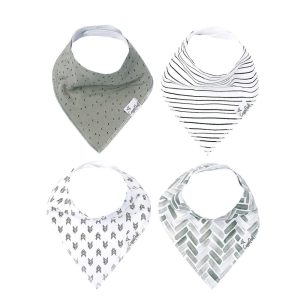 Copper Pearl Baby Bandana Bibs