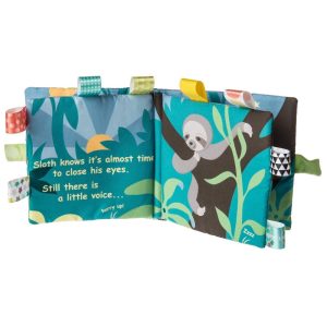 Sloth, Hurry Up! Taggies Touch & Feel Soft Cloth Book - Best Book Toy
