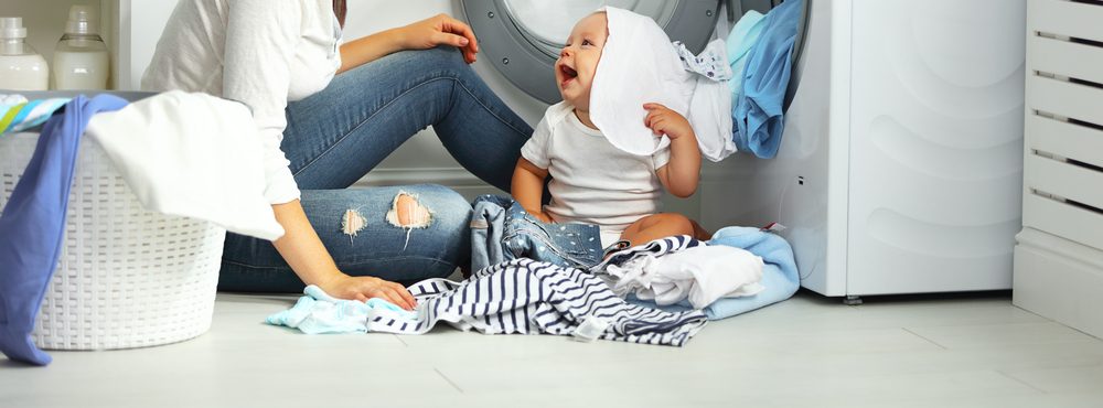 How to get poop stains out of baby clothes