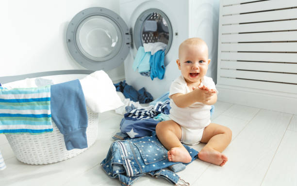 Рow to get poop stains out of baby clothes